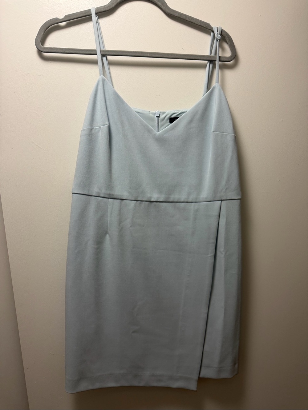 Light Blue Spaghetti Strap Dress